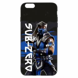 Чехол для iPhone 6 Plus/6S Plus Mortal Kombat  Sub-Zero - PrintSalon