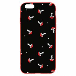 Чехол для iPhone 6 Plus/6S Plus Мухоморы-PrintSalon Чехол для iPhone 6 Plus/6S Plus Мухоморы