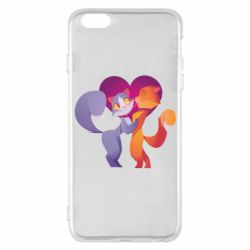 Чохол для iPhone 6 Plus/6S Plus Парочка. Котики - PrintSalon