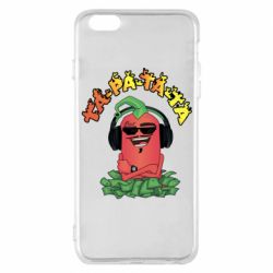 Чехол для iPhone 6 Plus/6S Plus Перец Эдисон и доллары - PrintSalon