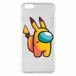 Чохол для iPhone 6 Plus/6S Plus Pikachu Among Us - PrintSalon