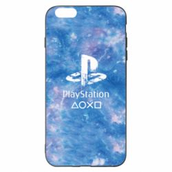 Чохол для iPhone 6 Plus/6S Plus Playstation on tai dai background - PrintSalon