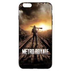 Чехол для iPhone 6 Plus/6S Plus Pubg Metro Royale - PrintSalon