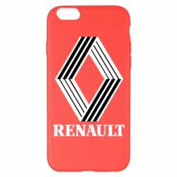 Чехол для iPhone 6 Plus/6S Plus Renault Logo 1972 - PrintSalon