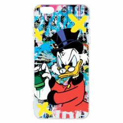 Чохол для iPhone 6 Plus/6S Plus Rich Scrooge McDuck - PrintSalon