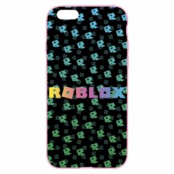 Чехол для iPhone 6 Plus/6S Plus Roblox And Logo 3D - PrintSalon