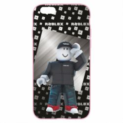 Чохол для iPhone 6 Plus/6S Plus Roblox And Metal Logo - PrintSalon