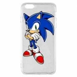 Чехол для iPhone 6 Plus/6S Plus Sonic with smile