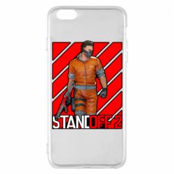 Чехол для iPhone 6 Plus/6S Plus Standoff 2 Red Logo - PrintSalon