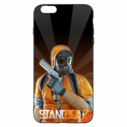 Чехол для iPhone 6 Plus/6S Plus Standoff 2 Terrorist in a gas mask - PrintSalon