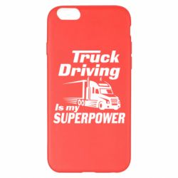 Чехол для iPhone 6 Plus/6S Plus Truck Driving Is My Superpower - PrintSalon