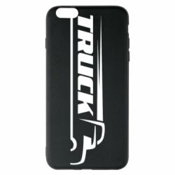 Чехол для iPhone 6 Plus/6S Plus Truck simple art - PrintSalon