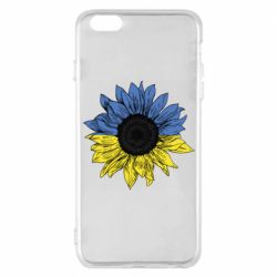 Чехол для iPhone 6 Plus/6S Plus Украина! Подсолнух - PrintSalon