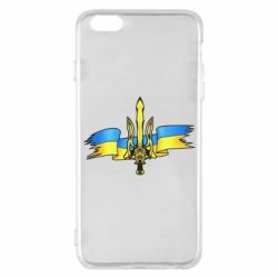 Чехол для iPhone 6 Plus/6S Plus Украина трезубец - PrintSalon