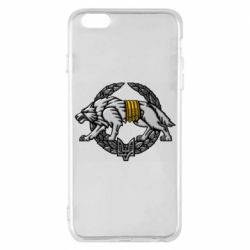 Чехол для iPhone 6 Plus/6S Plus Волк УССО - PrintSalon