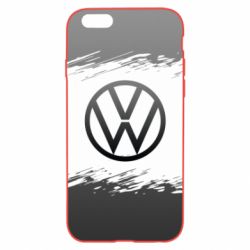 Чохол для iPhone 6 Plus/6S Plus Volkswagen logo and grunge - PrintSalon