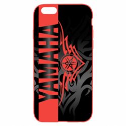 Чехол для iPhone 6 Plus/6S Plus Yamaha Red And Black - PrintSalon
