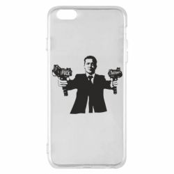 Чехол для iPhone 6 Plus/6S Plus Zelensky fuck putin - PrintSalon