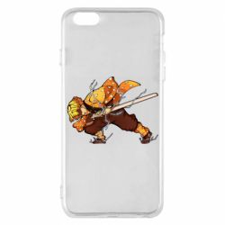 Чехол для iPhone 6 Plus/6S Plus Zenitsu Demon Slayer - PrintSalon