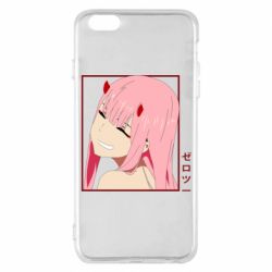 Чехол для iPhone 6 Plus/6S Plus Zero Two Smile - PrintSalon