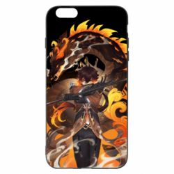 Чохол для iPhone 6 Plus/6S Plus Zhongli Geo Archon Morax - PrintSalon