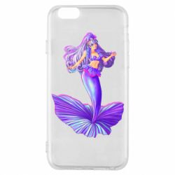 Чехол для iPhone 6/6S Purple Mermaid Barbie - PrintSalon