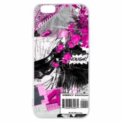 Чехол для iPhone 6/6S Satoru gojo collage - PrintSalon