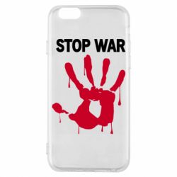 Чехол для iPhone 6 Stop War - PrintSalon