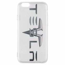 Чехол для iPhone 6/6S Tesla Car logo - PrintSalon