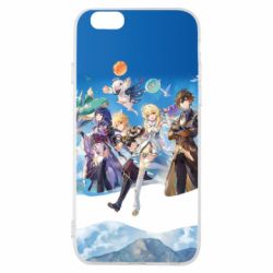 Чехол для iPhone 6/6S Teyvat Genshin Impact - PrintSalon
