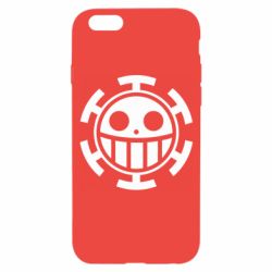 Чехол для iPhone 6/6S Ван Пис флаг Трафальгара - PrintSalon