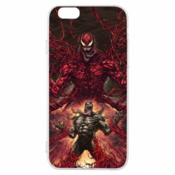 Чохол для iPhone 6/6S Веном и Карнаж симбиоты - PrintSalon