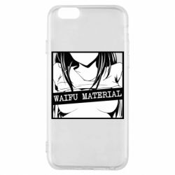 Чохол для iPhone 6/6S Waifu Material - PrintSalon