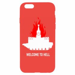 Чехол для iPhone 6 Welcome to Hell - PrintSalon