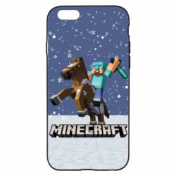 Чохол для iPhone 6/6S Зимовий Майнкрафт - PrintSalon