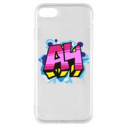 Чехол для iPhone 7 А4 Граффити - PrintSalon