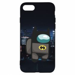 Чехол для iPhone 7 Among Us - Batman in the city - PrintSalon