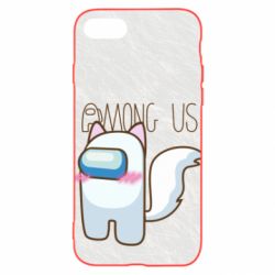 Чохол для iPhone 7 Among us cute cat - PrintSalon