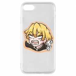 Чехол для iPhone 7 Angry Zenitsu Agatsuma - PrintSalon