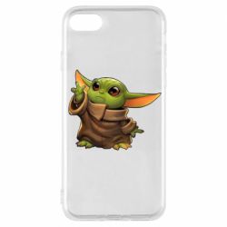 Чохол для iPhone 7 Baby Yoda Force - PrintSalon
