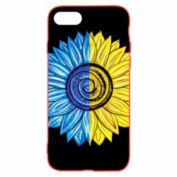 Чехол для iPhone 7 Большой подсолнух Украина - PrintSalon
