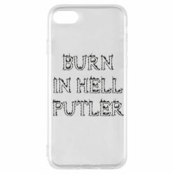 Чехол для iPhone 7 Born in Hell Putin - PrintSalon