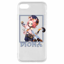 Чехол для iPhone 7 Diona Genshin Impact - PrintSalon