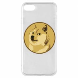 Чехол для iPhone 7 Dogecoin - PrintSalon