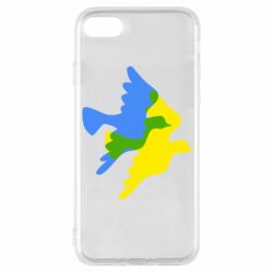 Чехол для iPhone 7 Dove flag of Ukraine - PrintSalon