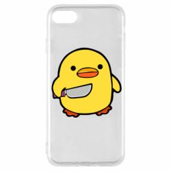 Чохол для iPhone 7 Duckling With A Knife - PrintSalon