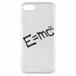 Чехол для iPhone 7 E=mc2 - PrintSalon