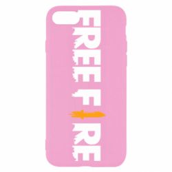 Чехол для iPhone 7 Free Fire logo