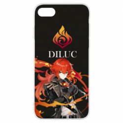 Чохол для iPhone 7 Genshin Impact Diluc - PrintSalon