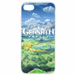 Чохол для iPhone 7 Genshin Impact World - PrintSalon